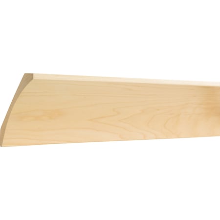 Hardware Resources Oak, 96" L, 5" H, Unfinished COV-5-OK